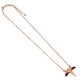 Harry Potter Rose Gold Plated Fawkes Necklace
