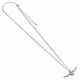 Harry Potter Silver Plated Golden Snitch Necklace