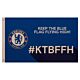 Chelsea FC Slogan Flag-TM-00317