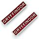 Harry Potter Silver Plated Gryffindor Stud Earring Set