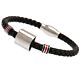 Rangers FC Colour Ring Leather Bracelet-TM-01365
