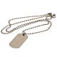Rangers FC Engraved Dog Tag & Chain