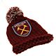 West Ham United FC Hanging Bobble Hat-TM-01566
