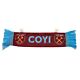 West Ham United FC Mini Car Scarf-TM-01578