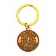Rangers FC Antique Gold Ready Crest Keyring
