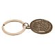 Rangers FC Antique Silver Ready Crest Keyring-TM-01650