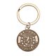 Rangers FC Antique Silver Ready Crest Keyring