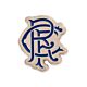 Rangers FC Scroll Crest Badge