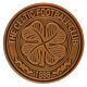 Celtic FC Antique Gold Crest Badge