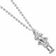 Harry Potter Silver Plated Dobby House Elf Necklace