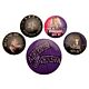 Wednesday Button Badge Set-TM-02954