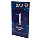 Chelsea FC No. 1 Dad Birthday Card