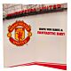 Manchester United FC No. 1 Fan Birthday Card-TM-02982