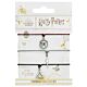 Harry Potter Deathly Hallows Friendship Bracelet Set-TM-03228