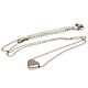 Rangers FC Stainless Steel Heart Necklace-TM-03469