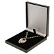 Arsenal FC Silver Plated Boxed Crest Pendant