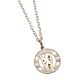 Chelsea FC Silver Plated Boxed Crest Pendant
