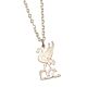 Liverpool FC Silver Plated Boxed Liverbird Pendant