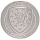 Scottish FA Silver Plated Crest Badge