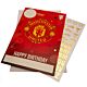 Manchester United FC Birthday Card With Stickers-TM-03912