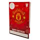 Manchester United FC Birthday Card With Stickers