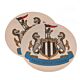 Newcastle United FC Text Gift Wrap-TM-03920