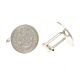 Leicester City FC Silver Plated Formed Cufflinks