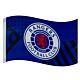 Rangers FC Core Crest Flag