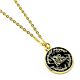 The Lord Of The Rings Gold Plated Logo Necklace
