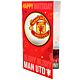 Manchester United FC Glory Glory Birthday Card
