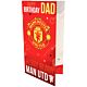 Manchester United FC Dad Birthday Card-TM-03936