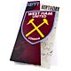 West Ham United FC Crest Birthday Card-TM-03939