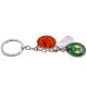 Milwaukee Bucks Charm Keyring-TM-05031
