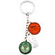 Milwaukee Bucks Charm Keyring-TM-05031