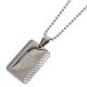 Arsenal FC Patterned Dog Tag & Chain