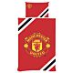 Manchester United FC Core Stripe Single Duvet Set-TM-04848