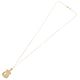 Liverpool FC 18ct Gold Plated on Silver Crest Pendant & Chain-TM-05077