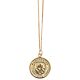 Manchester City FC 18ct Gold Plated on Silver Pendant & Chain