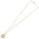 Manchester City FC 18ct Gold Plated on Silver Pendant & Chain