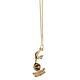Tottenham Hotspur FC 18ct Gold Plated on Silver Pendant & Chain