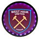 West Ham United FC Metal LED Logo Sign