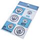 Manchester City FC Car Decal Set