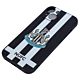 Newcastle United FC iPhone 15 Striped Silicone Case-TM-05613