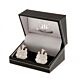 Newcastle United FC Silver Plated Formed Cufflinks-122741