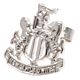 Newcastle United FC Sterling Silver Stud Earring