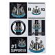 Newcastle United FC Car Decal Set
