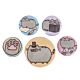 Pusheen Fancy Button Badge Set-TM-05938
