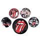 The Rolling Stones Classic Button Badge Set