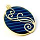 Wicked Blue Shiz University Pin Badge