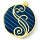 Wicked Blue Shiz University Pin Badge-TM-05907